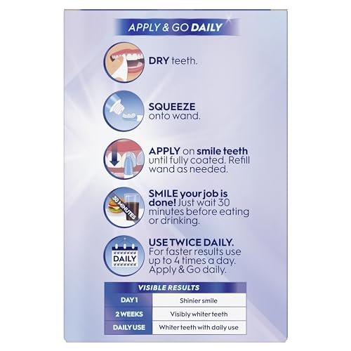 Whitening Emulsions Teeth Whitening Gel Kit With LED Accelerator Light, 0.63 Oz H50116