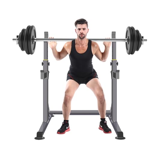 Adjustable Squat Rack Barbell Rack Q8065