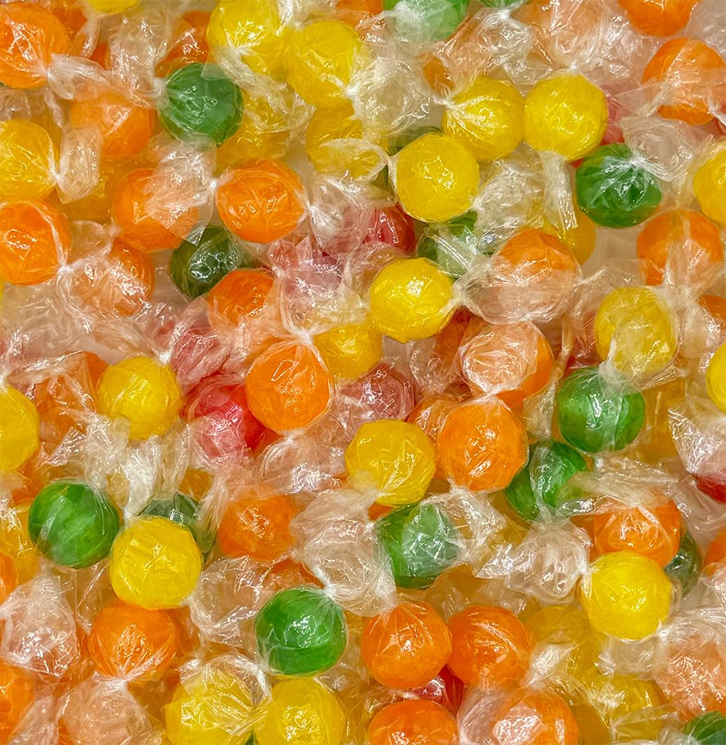Assorted Fruit Sour Balls Hard Candy (4lb) L207456