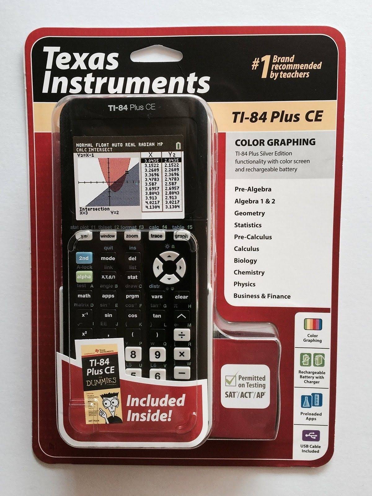 Black Graphing Calculator S586391