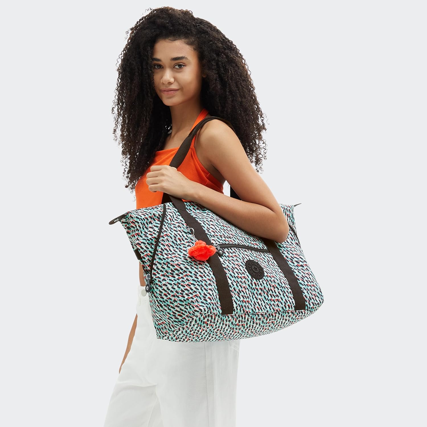 Medium Printed Tote Bag T2896