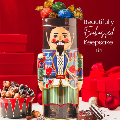 Christmas Gift Baskets with Chocolate, Cookies, Gourmet Snacks, Candy Brittle G359722