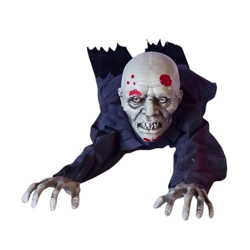 Halloween Zombie Groundbreaker Decoration with Scary Sound Glowing Eyes E981845