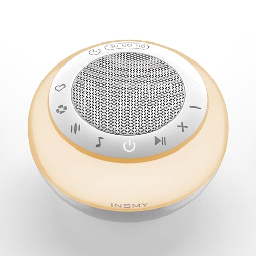 White Noise Machine with 35 Soothing Sounds and Nightlight S7606