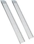 Silver Anti-Slip ATV Ramp Set of Two, 1500 lbs Capacity C92675