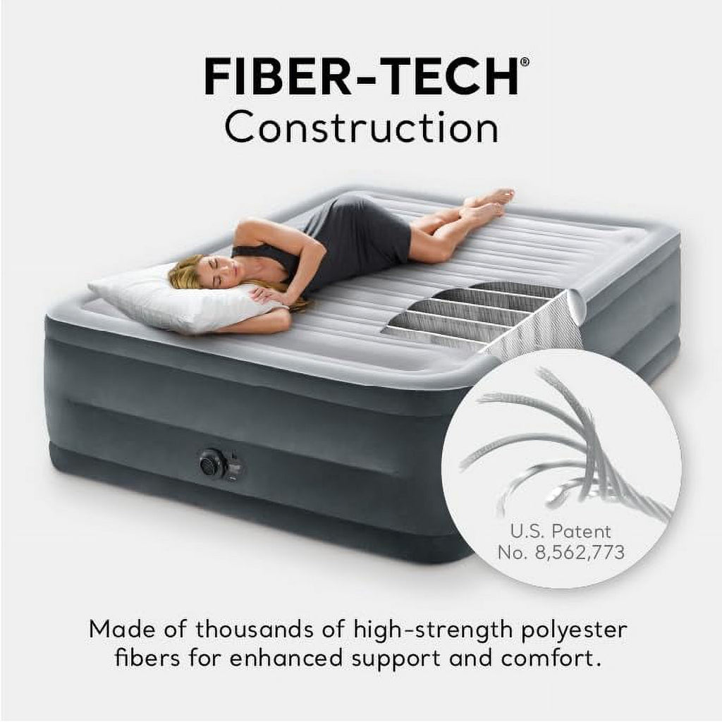 Queen Size Air Mattress with Built-in Electric Pump V4885