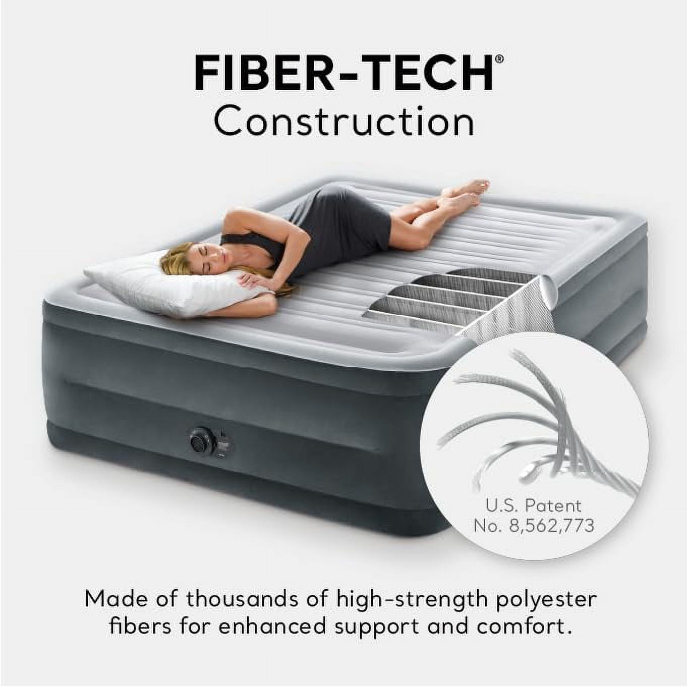 Queen Size Air Mattress with Built-in Electric Pump V4885