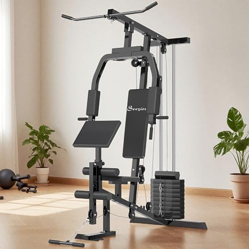 99Lbs Weight Stack Home Gym System Z67161