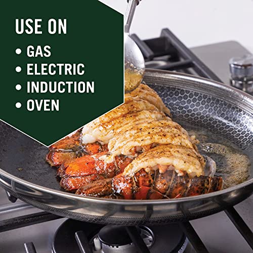 10 Inch Hybrid Stainless Steel Frying Pan C68335