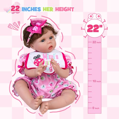 20 inch Realistic Reborn Baby Doll with Gift Box Set L136