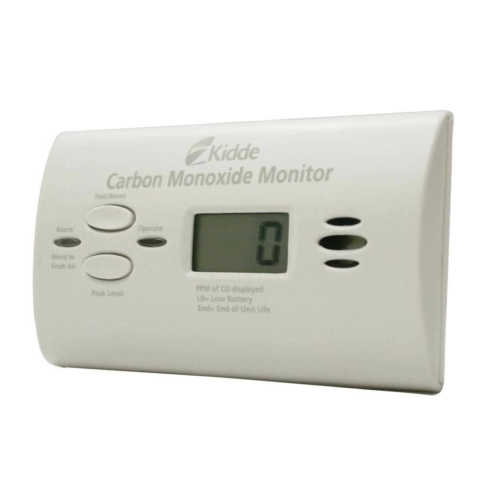 Battery Operated Carbon Monoxide Detector with Digital Display W8039