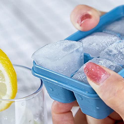 3 Pack Mini Ice Cube Trays with Lid Silicone E899203