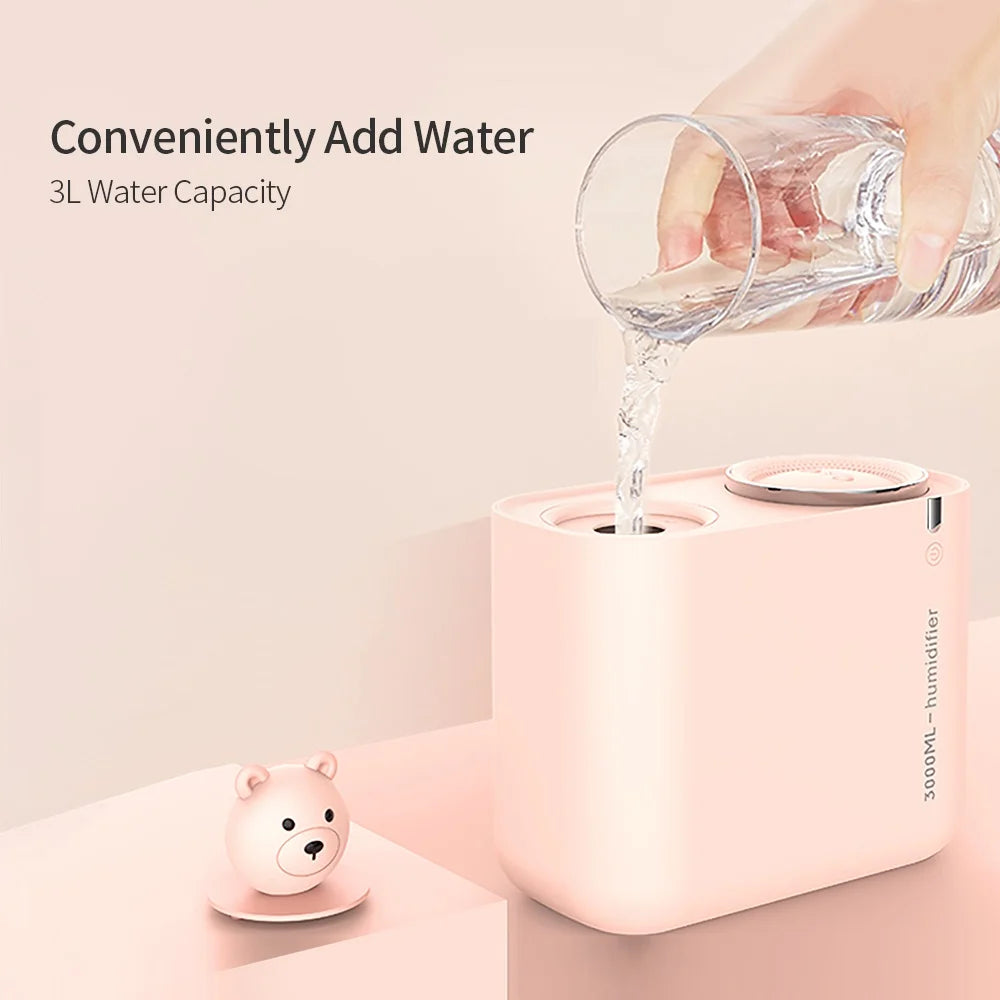 3L Ultrasonic Cool Mist Humidifier L1888