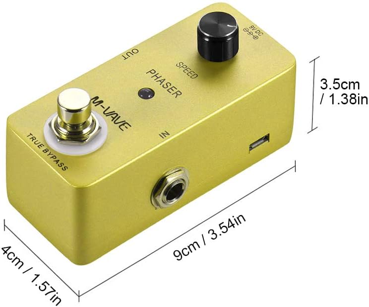 Zinc Alloy Shell True Bypass Electric Guitar Effect Pedal H461609
