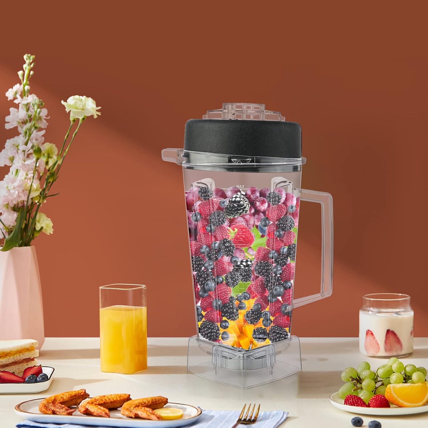 64 oz Blender Pitcher with Blade and Lid C33306