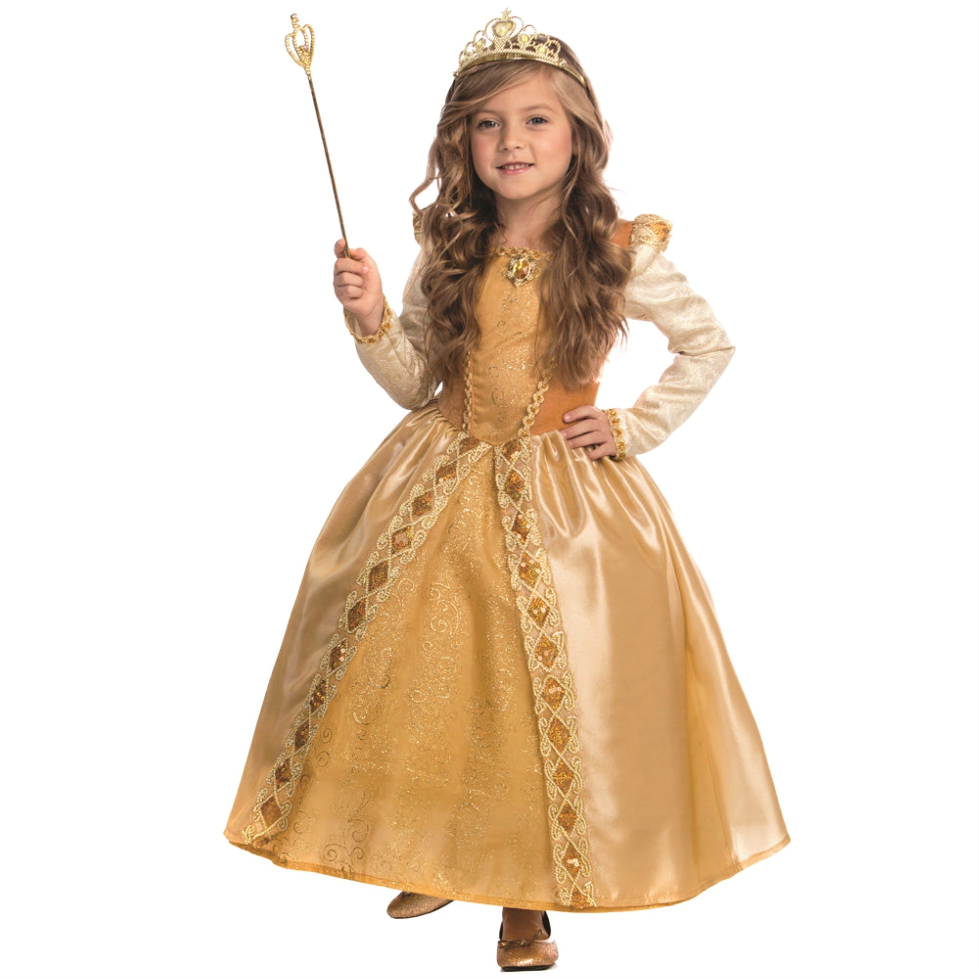 Gold Ball Gown Princess Costume U745600