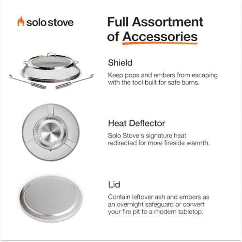 27 Inch Smokeless Stainless Steel Fire Pit with Stand, Bronze U1188