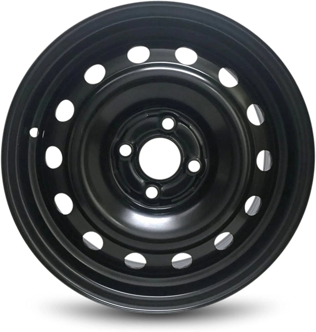 15 Inch Black Steel Rim X48517