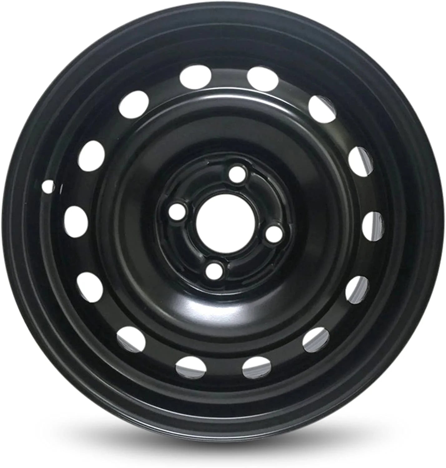15 Inch Black Steel Rim X48517