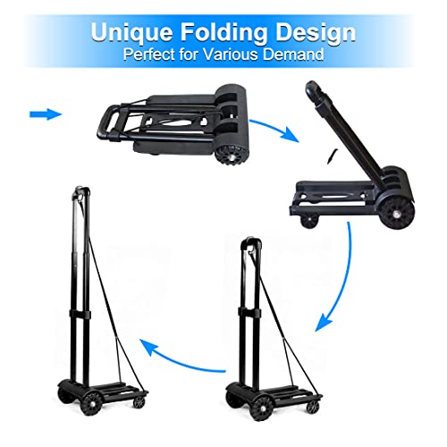 Black Folding Hand Truck L231