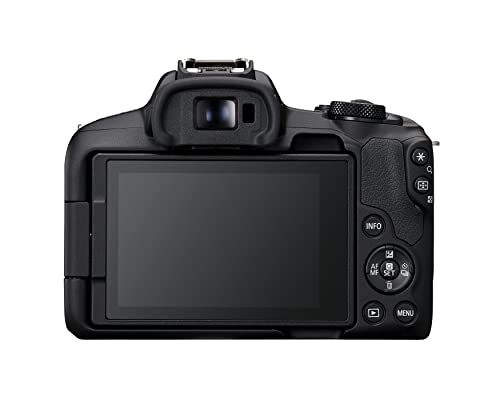 White Mirrorless Camera with RF-S18-45mm Lens Kit D809767