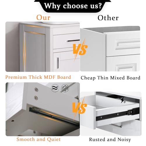 24 Inch Bathroom Vanity Sink Combo with Chrome Faucet Y608