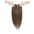 100% Human Hair Topper Silk Base C33215