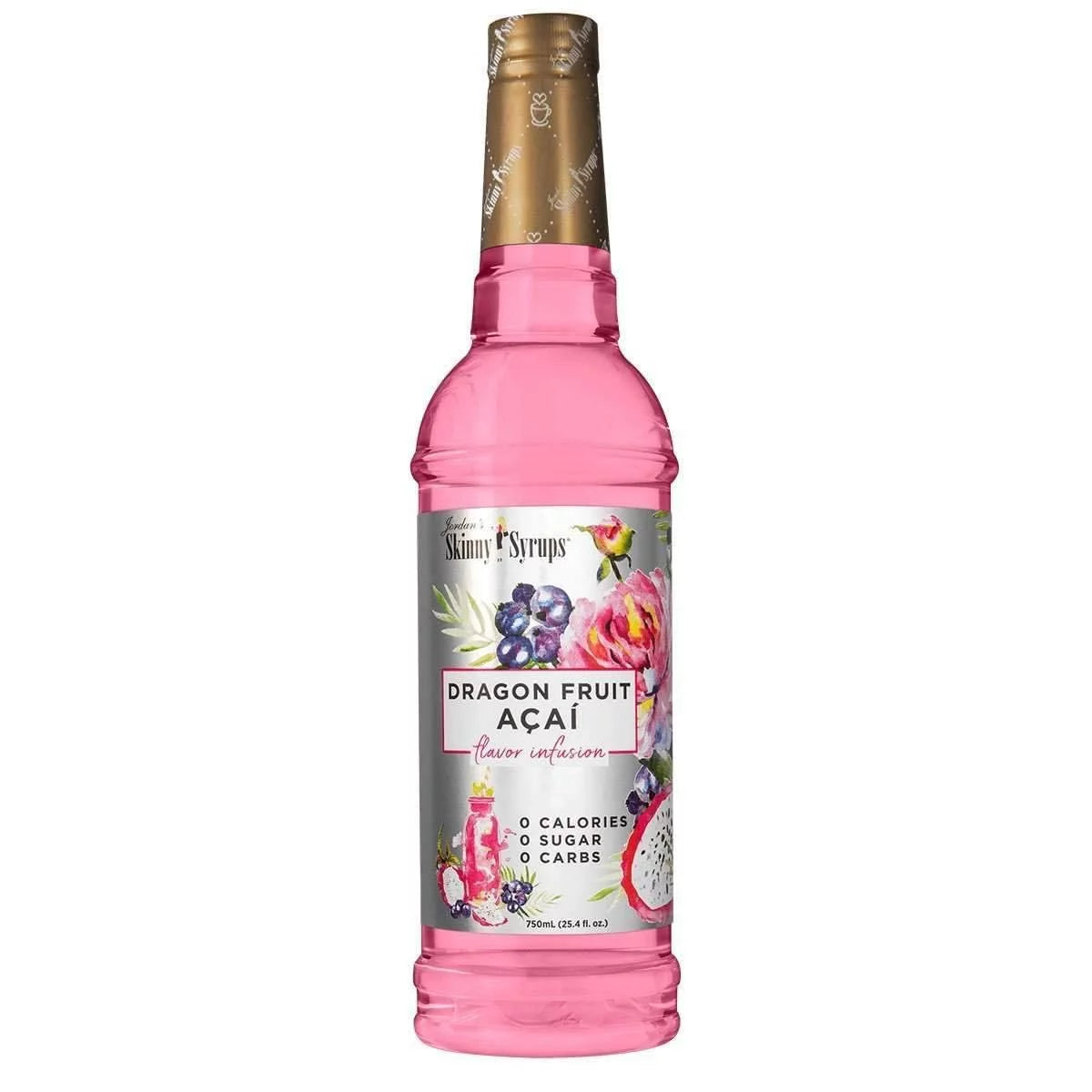 Sugar Free Flavor Infusion Syrup (750ml) Dragon Fruit Acai W346457