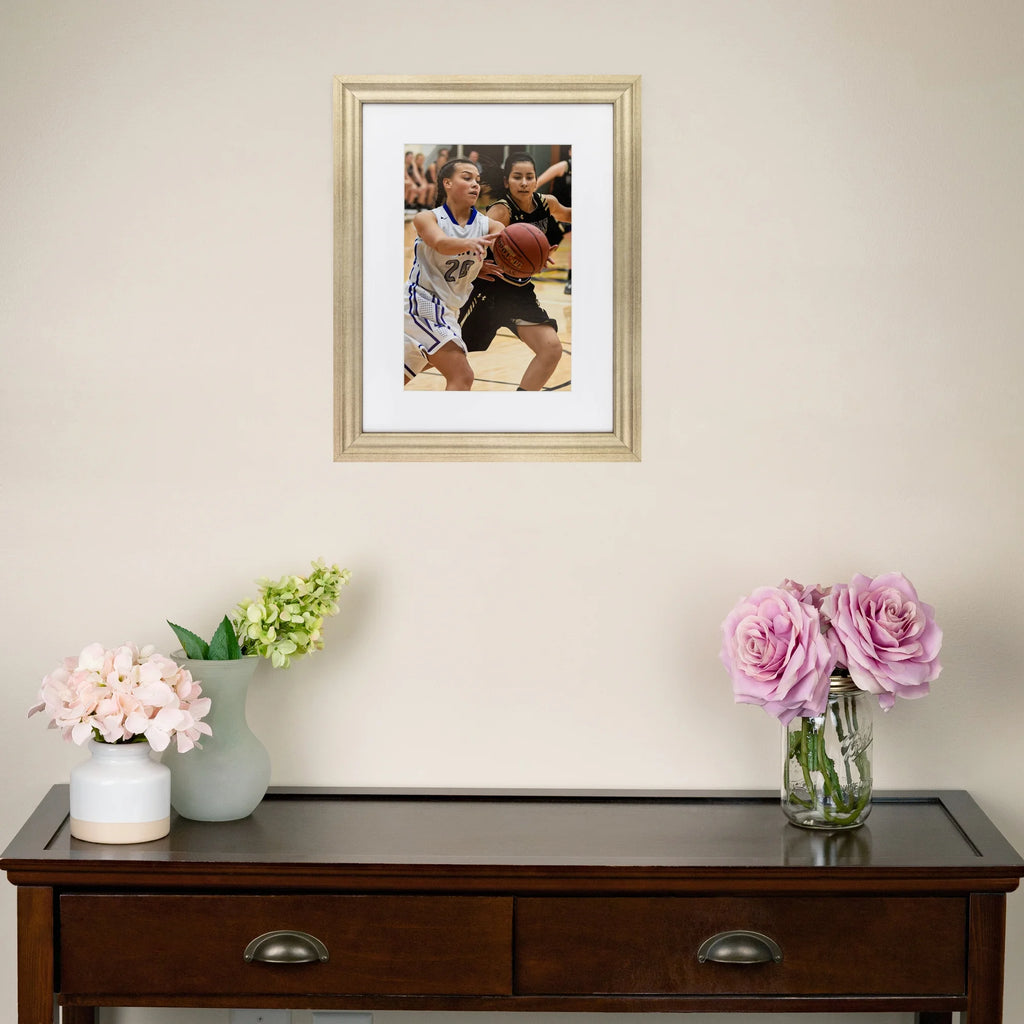 16x20 Inch Gold Picture Frame with Plexi Glass S239