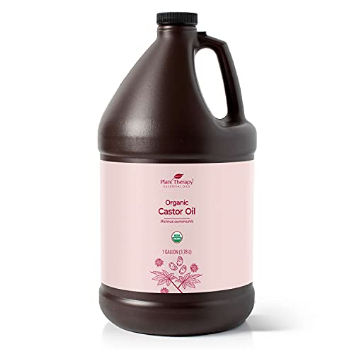 USDA Organic Cold Pressed 100% Pure Castor Oil 16 oz T5900