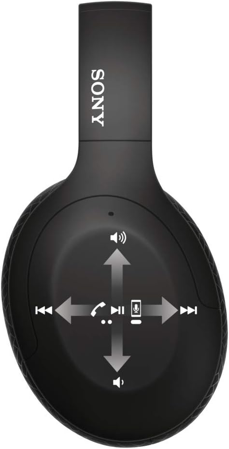 Black Wireless Noise-Canceling Headphones Z649468
