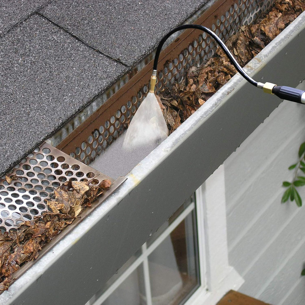 12FT Telescoping Gutter Cleaning Wand Kit Pack of 2 A72199