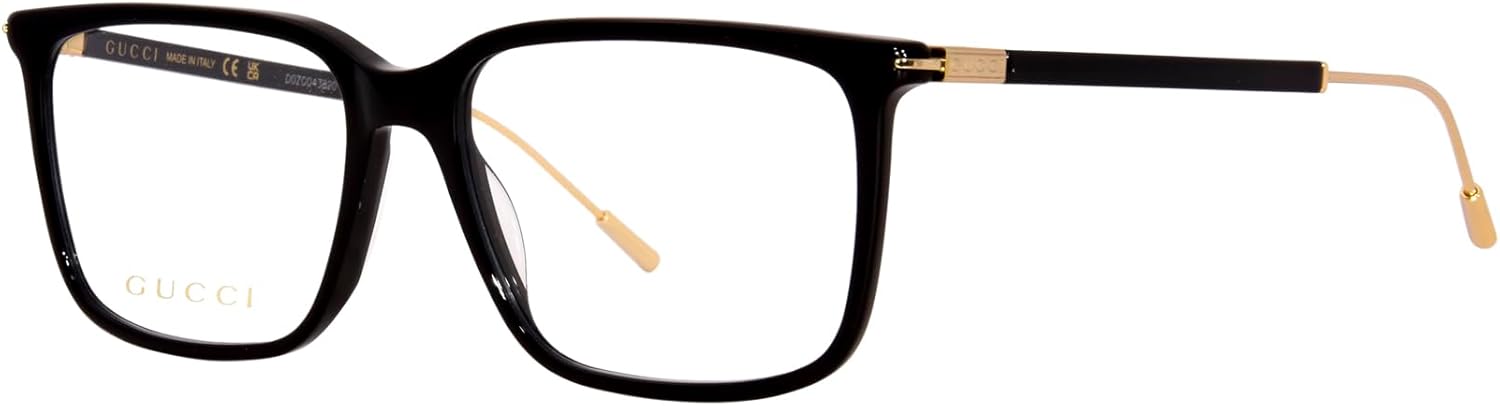 Black Rectangle Men's Eyeglasses A5108