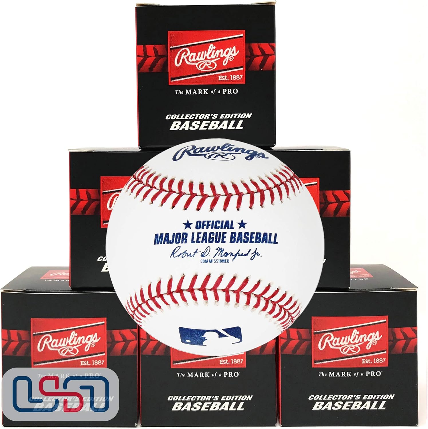 1/2 Dozen (6) Official Major League Game Baseball U325804
