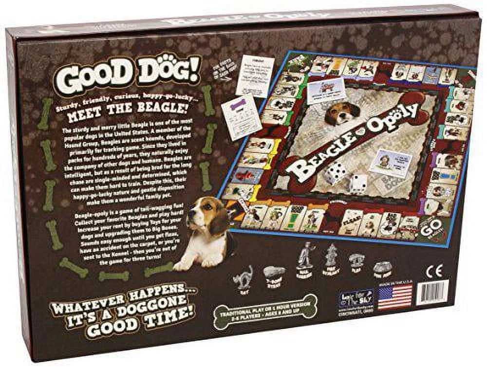 Beagle-Opoly Board Game A9817