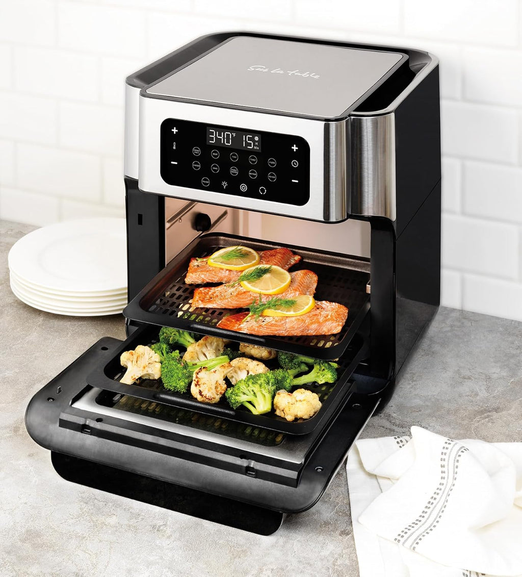 13 Qt 7-in-1 Air Fryer Pepper Black R806528