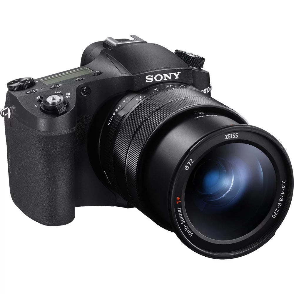 Sony Cyber-Shot Camera with Soft Bag, Tripod, Additional Battery, 64GB Memory Card, Card Reader Z833063