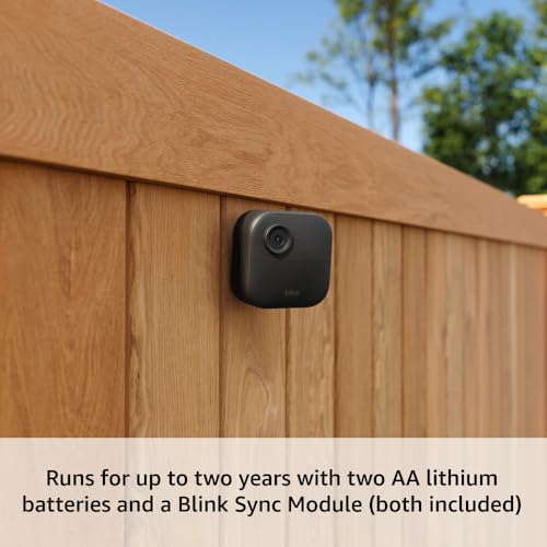 Wireless smart security camera, 1080p HD, two-way talk, Sync Module Core included O3695