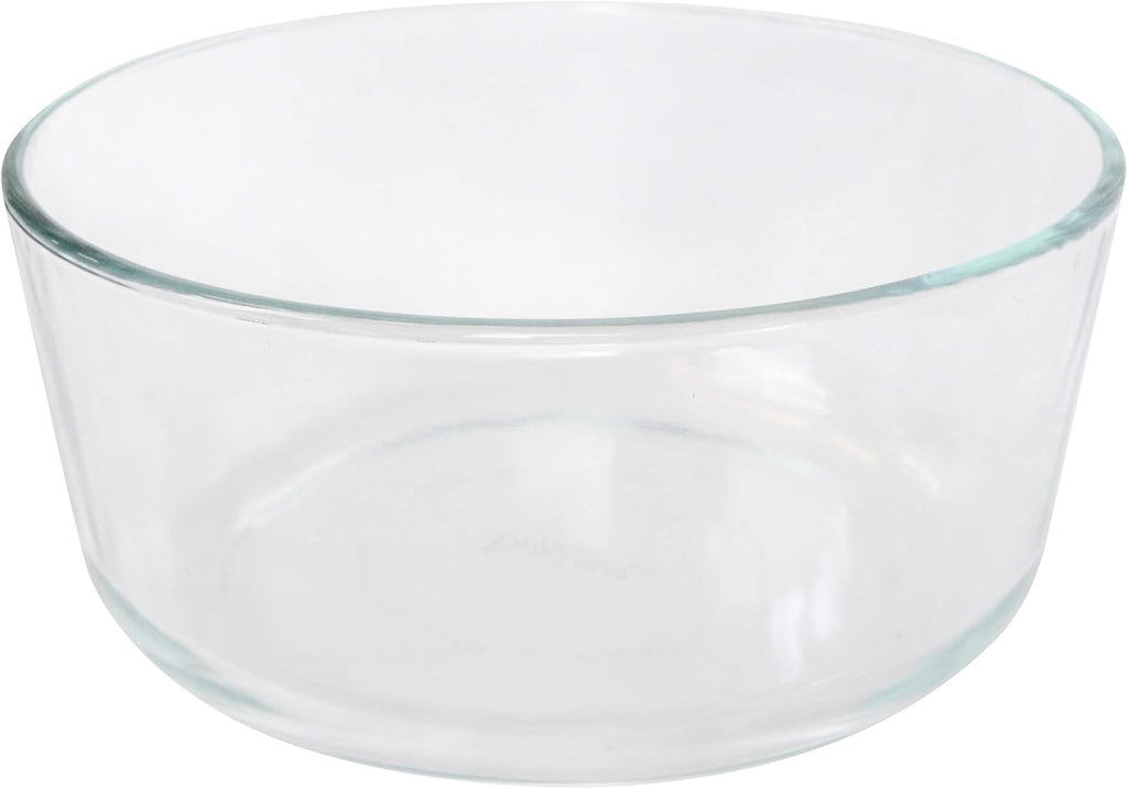 7-Cup Glass Bowl with 4 Sea Glass Lids V193354