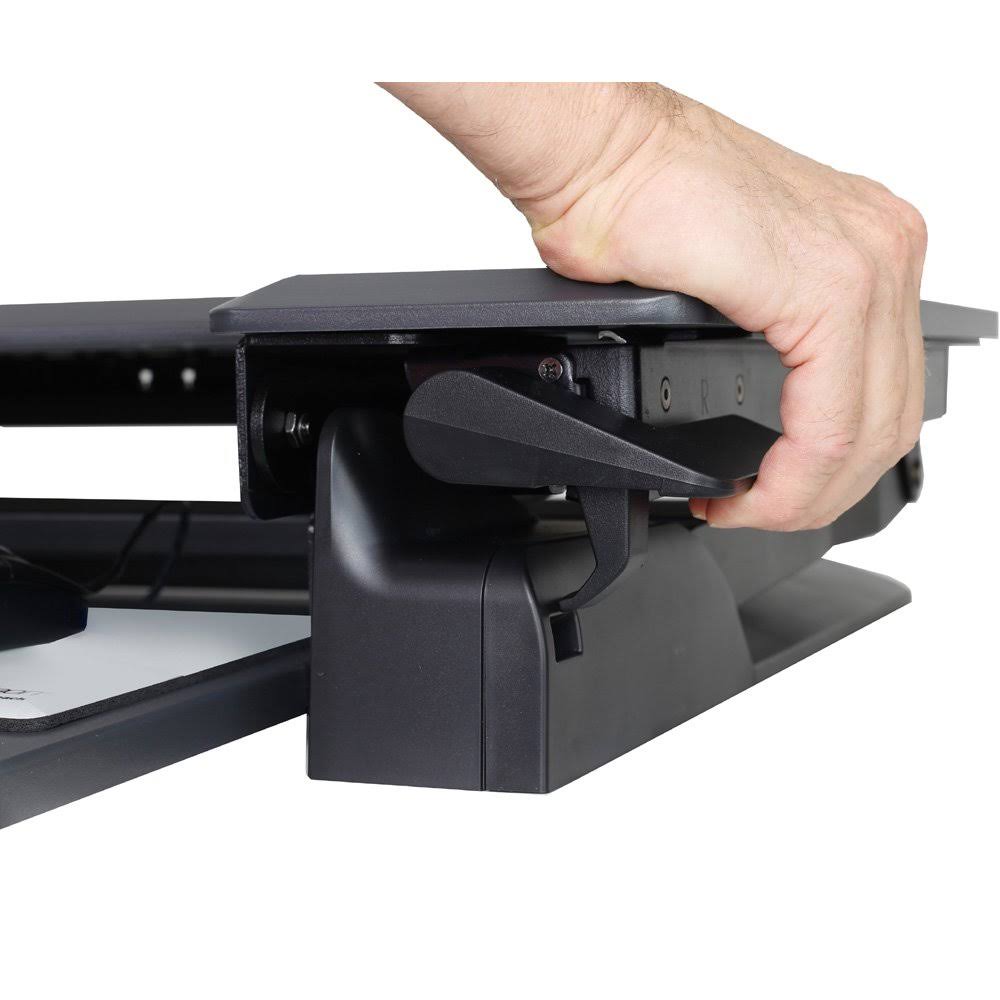 Black Sit-Stand Desktop Workstation B670524