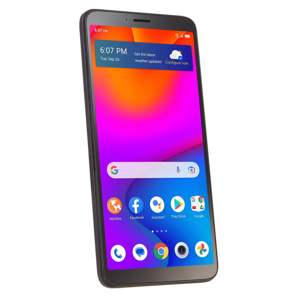 Black 32GB Prepaid Smartphone O709