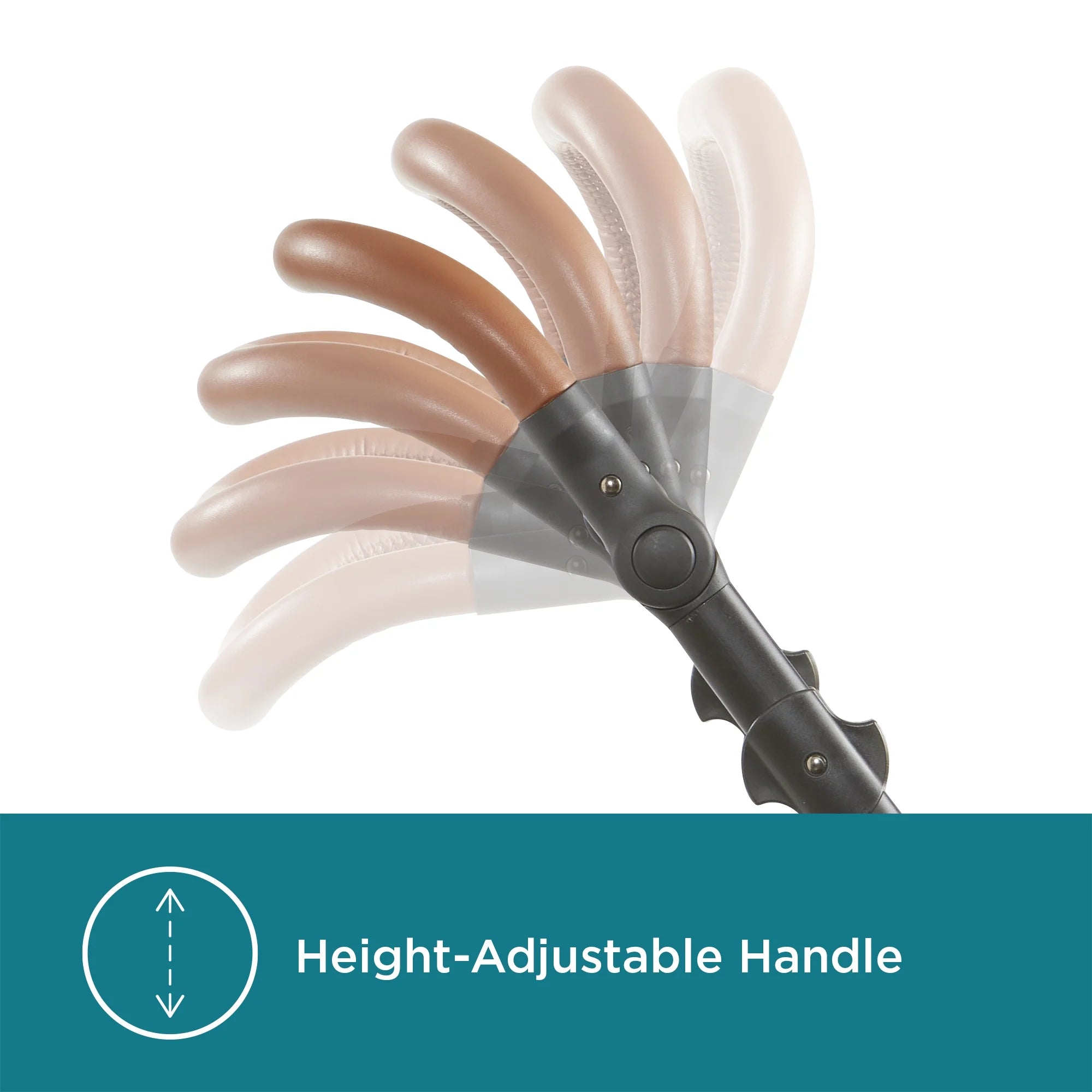 Black Herringbone Double Tandem Stroller U78598