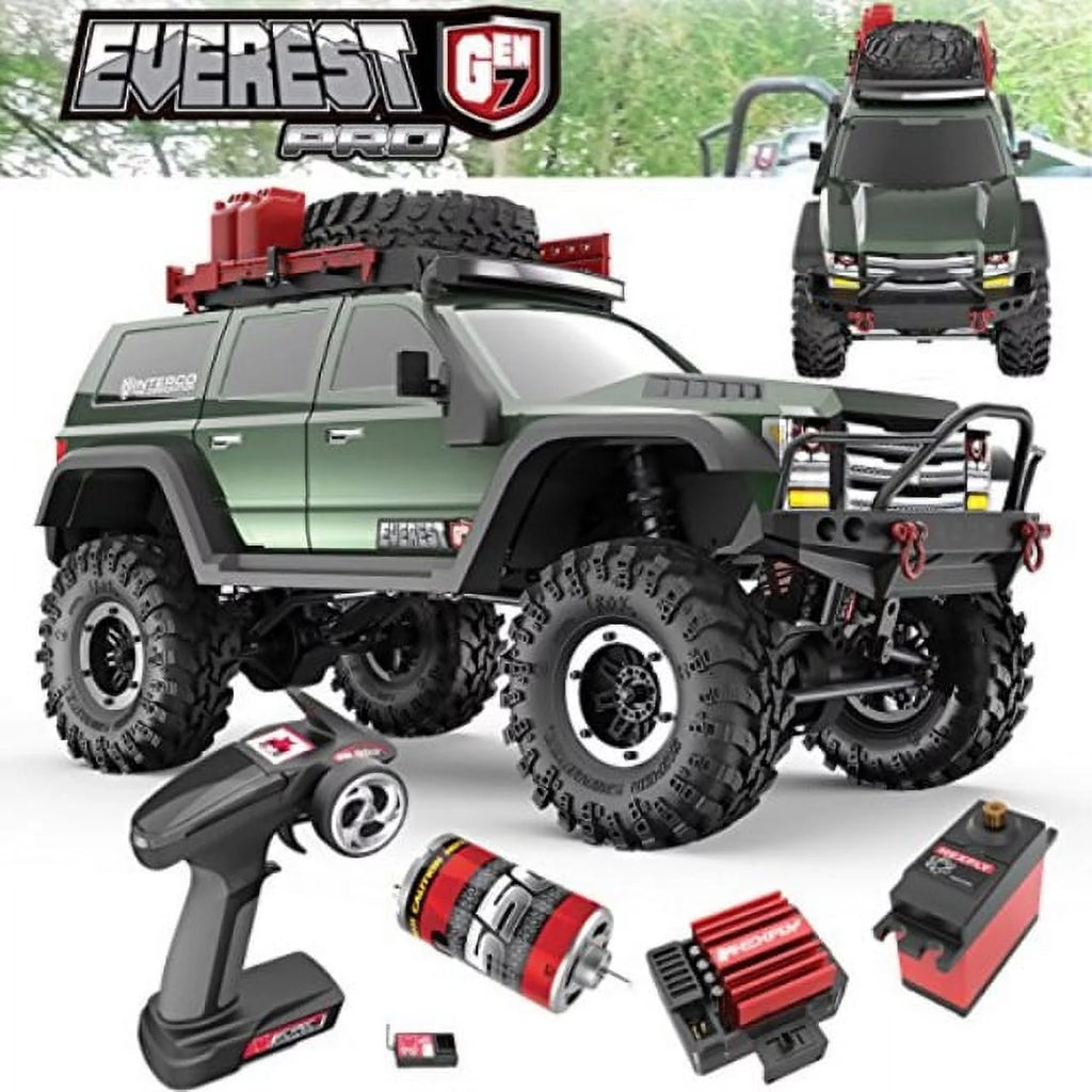 Green 1 by 10 Scale 4 x 4 Truck A1866