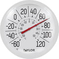 White Bezel 8.5 Inch Dial Thermometer L654637