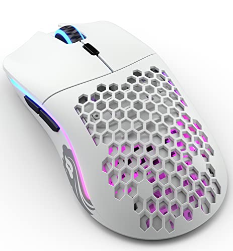 White Ergonomic Mouse Y871