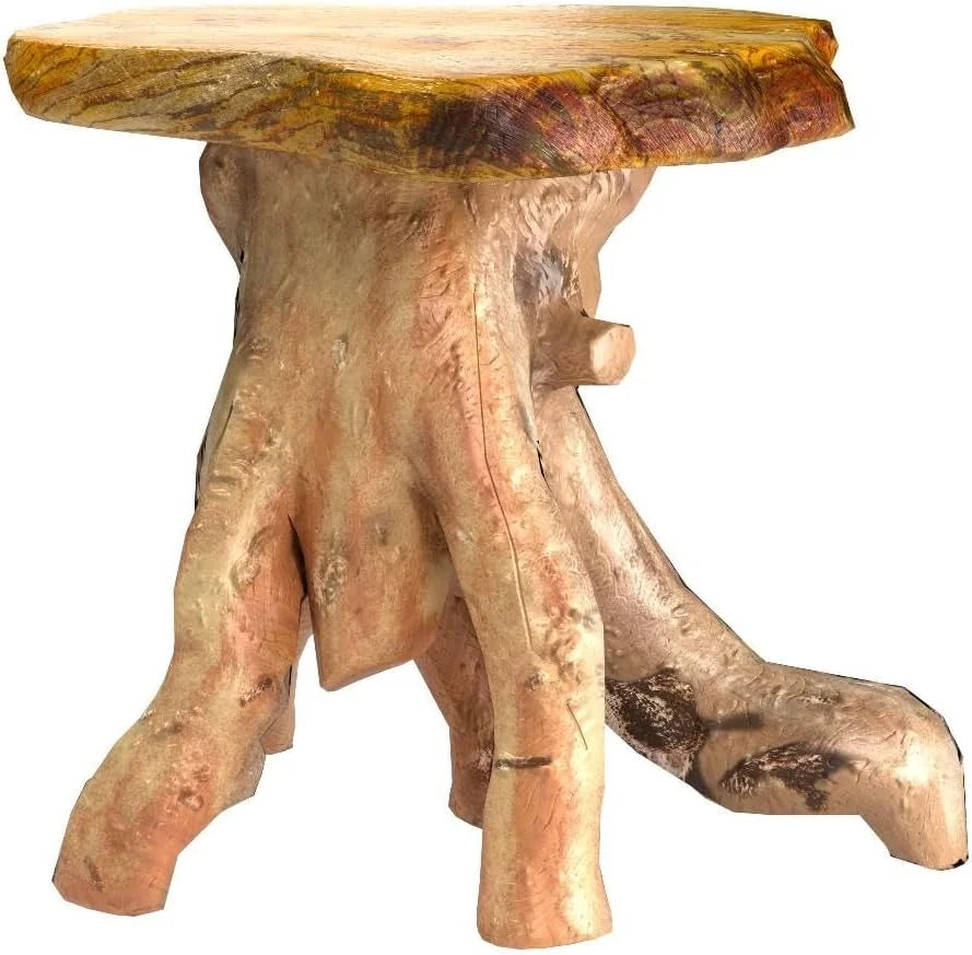 Tree Stump Side Table, 19" Tall W523842