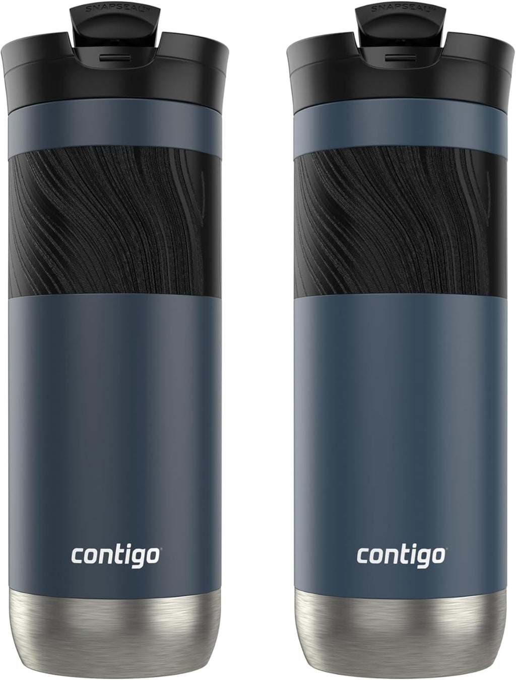 2-Pack 20 oz Stainless Steel Travel Mug P328180