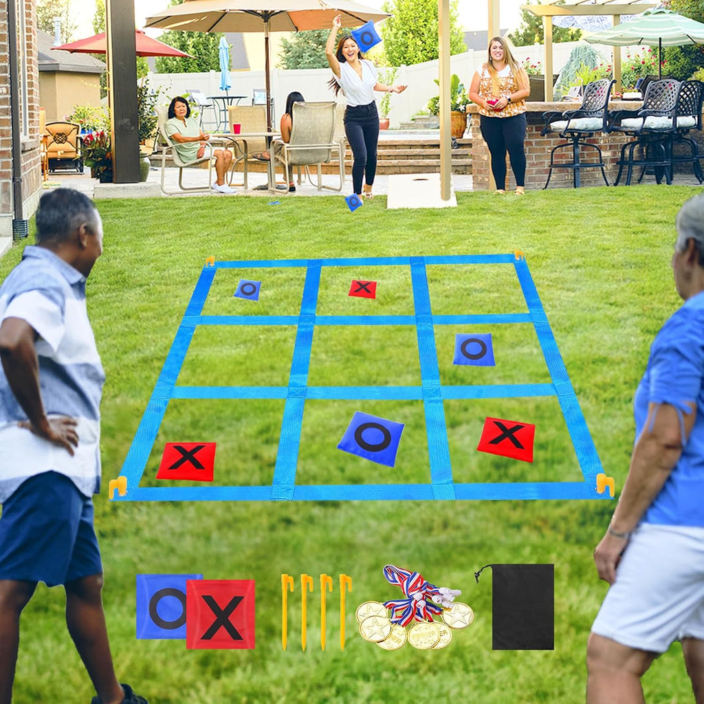 Outdoor Giant Tic Tac Toe Bean Bag Toss Game G2266