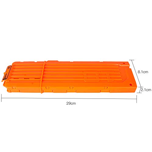 2 Pack 18-Dart Quick Reload Clip and 40 Dart Refill Pack (Orange) X448247