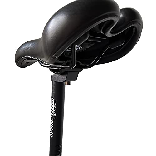 Extra Long Bicycle Seatpost with Micro Adjust Clamp X346